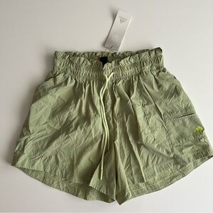Adidas shorts, green, XS